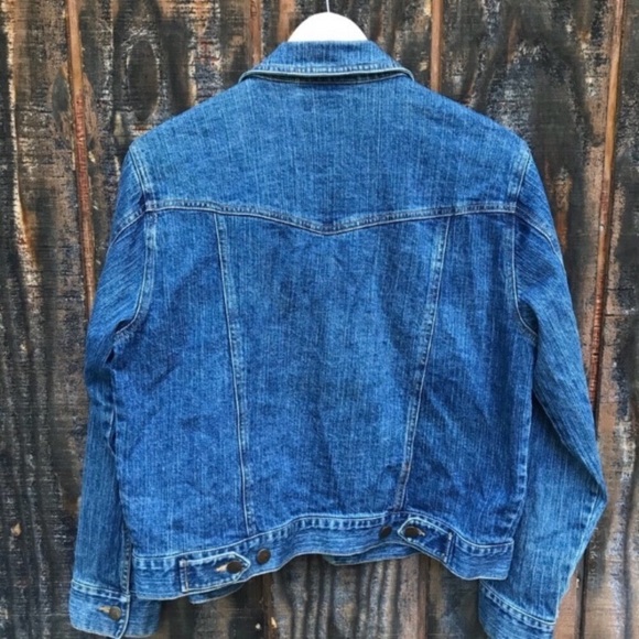 Bill Blass Jean Jacket L - Picture 4 of 5